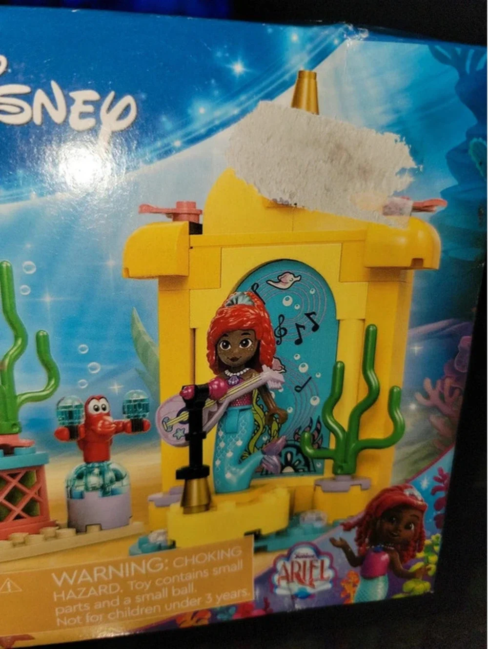 Disney lego Ariels music stage 60 pcs